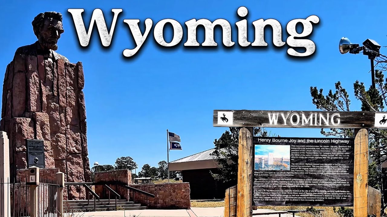 Scenic Drive: Abraham Lincoln In Wyoming😃🇺🇸