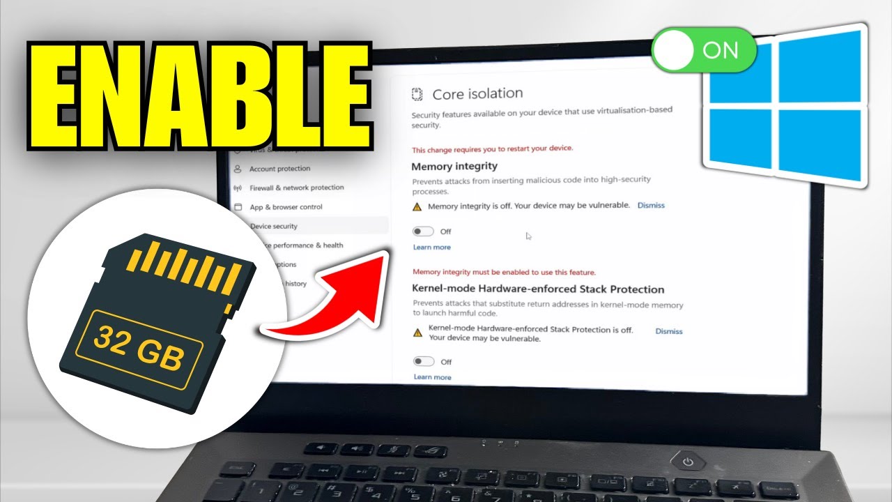 Как включить целостность памяти в Windows 11 (FIX)