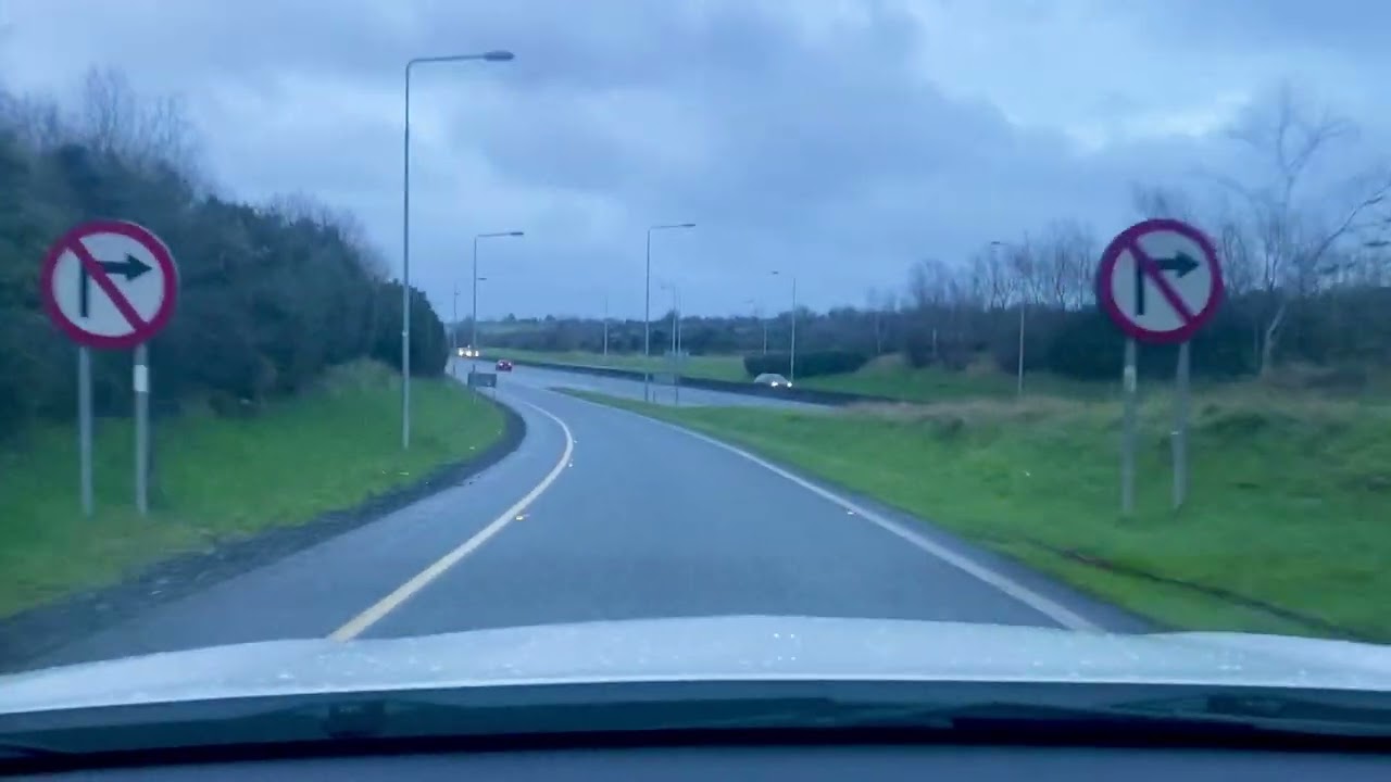 Driving from Goreyhill to Bray #ireland #righthanddrive #roadtrip #countywexford