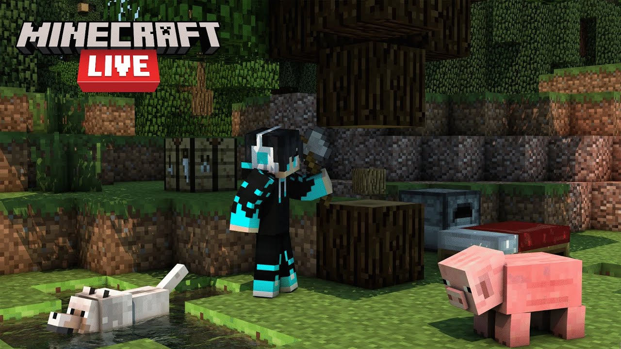 🔴Minecraft Live Stream In telugu | Let,sPlay | BhanuGamerzz #minecraft #roadto1k