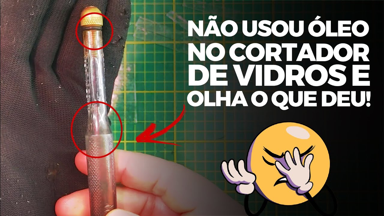 Que óleo usar no Cortador de Vidro - Cortador Toyo tc-90