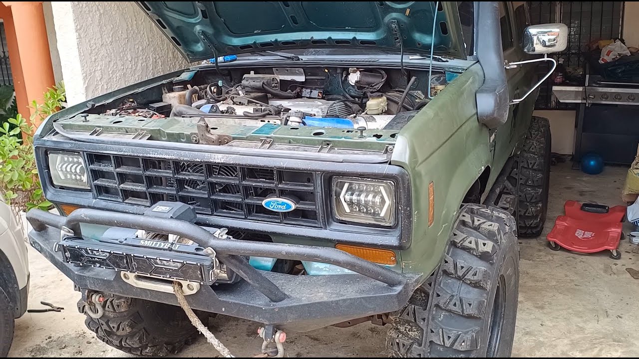 Bronco II 87 - V8 Swap Part 4