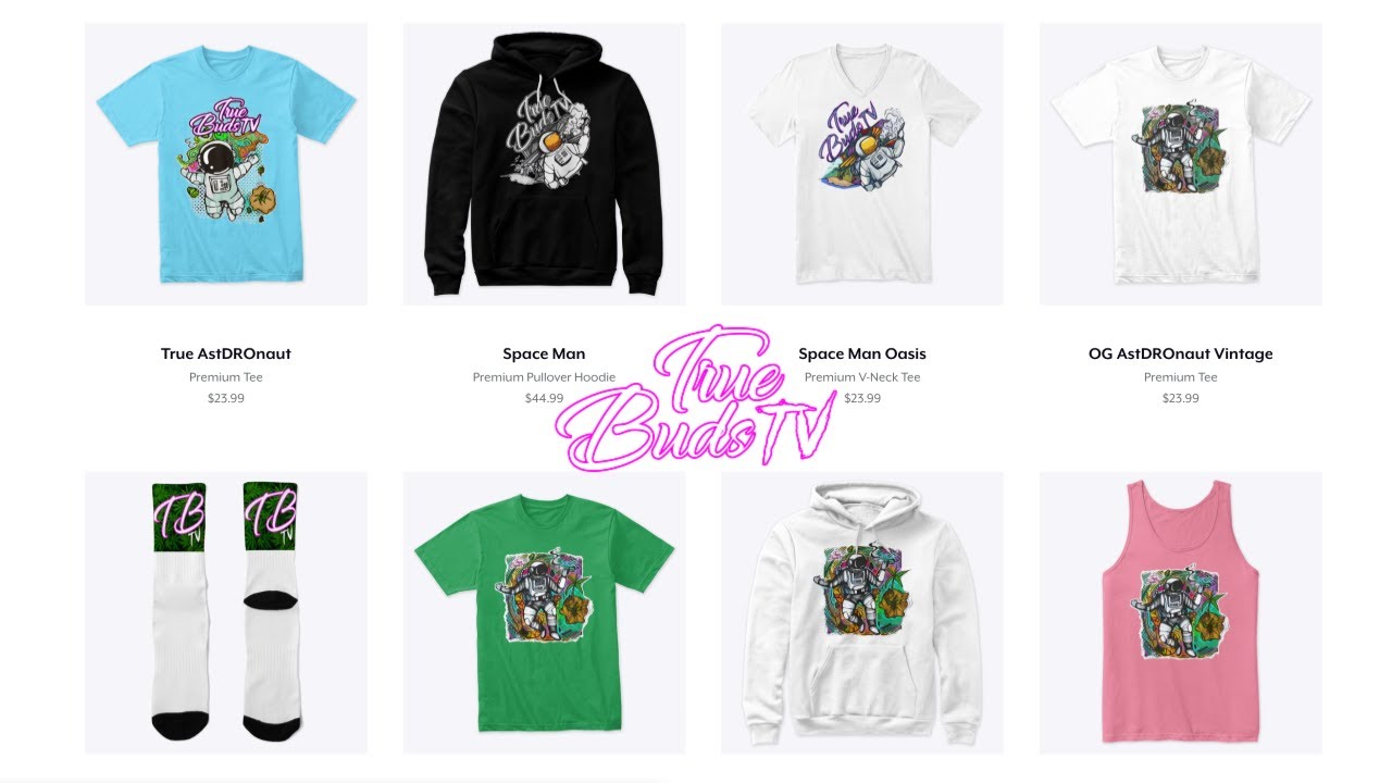 True Buds TV Merch!