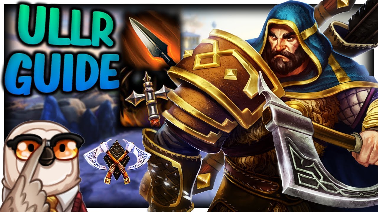 РУКОВОДСТВО ULLR: ВЫ ДОЛЖНЫ ДОВЕРЯТЬ СВОЕМУ ТОПОРУ! | Incon | Smite