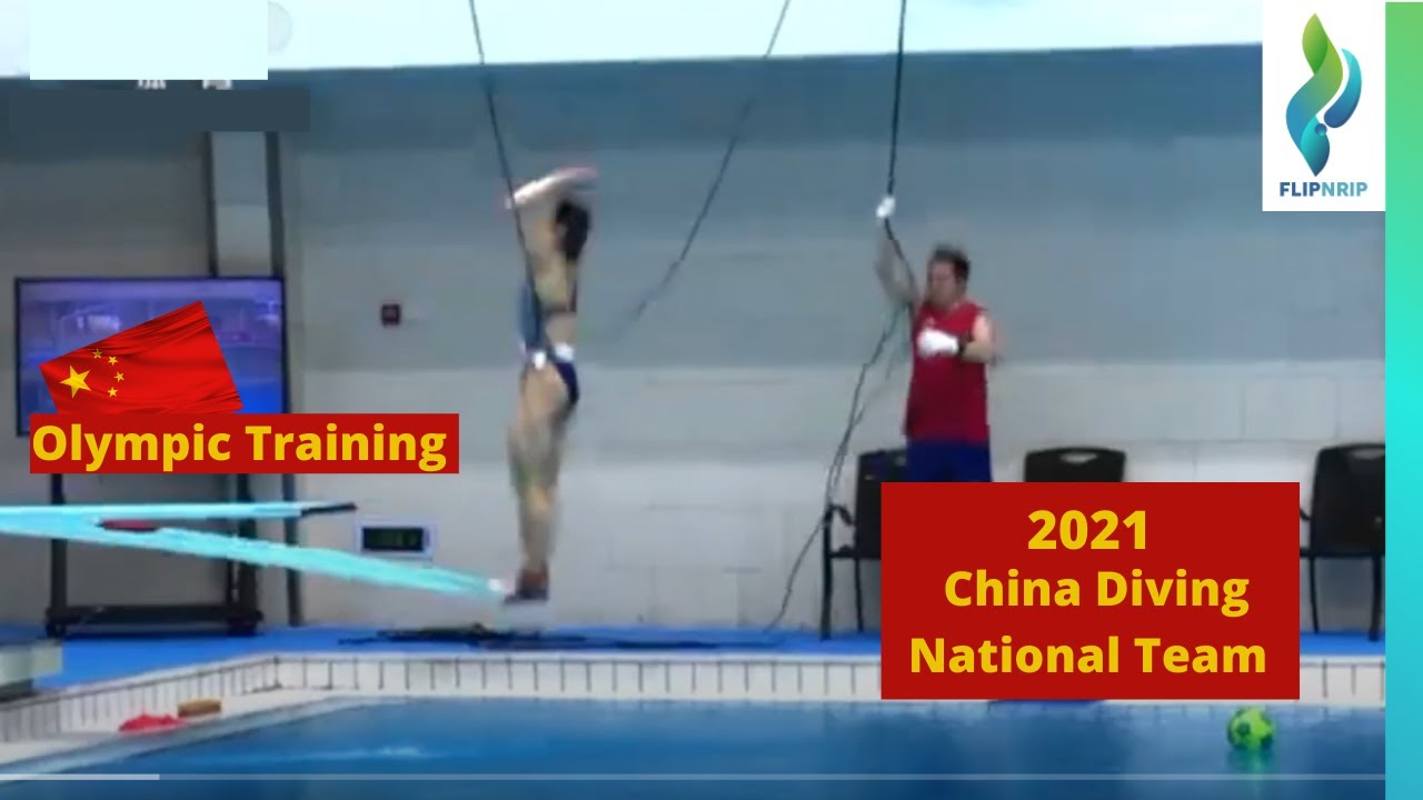 2021 China National Diving Team Training for Tokyo Olympic Games