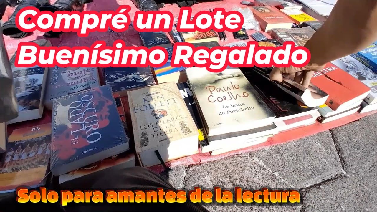 En el TIANGUIS de LAS TORRES Compre todo un LOTE de LIBROS regalado