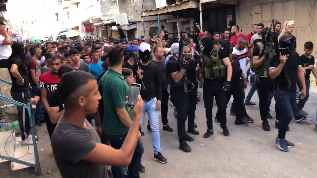 تشيع جنازة الشهيد احمد ناجي ابو حمادة (الزعبور)
