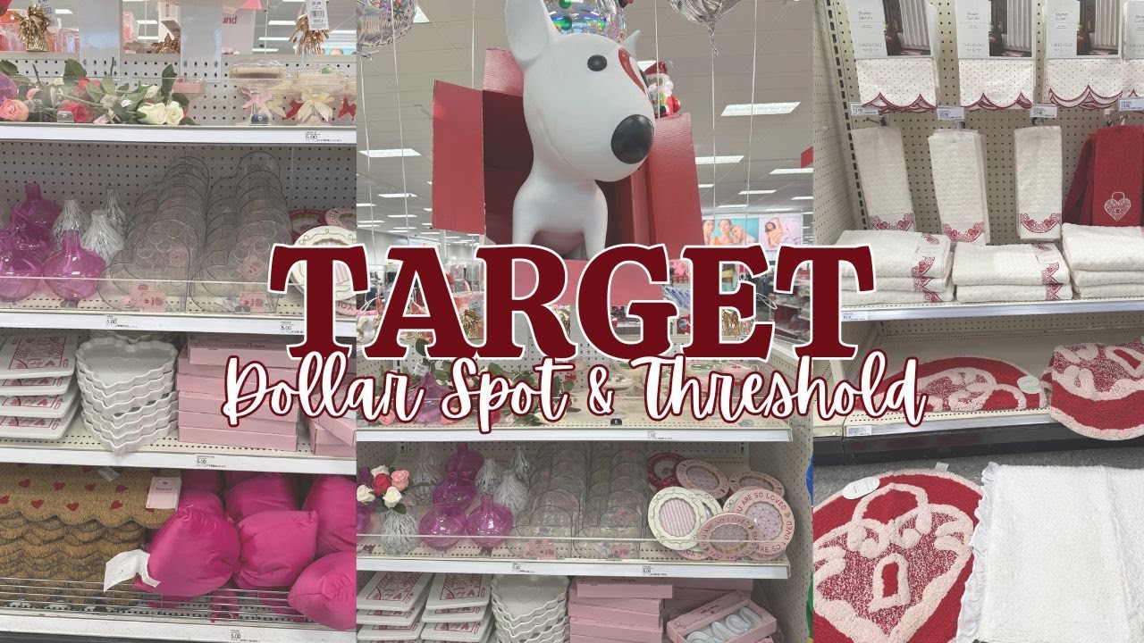 Отдел товаров по доллару в Target | Threshold | Новый декор | Декор ко Дню святого Валентина