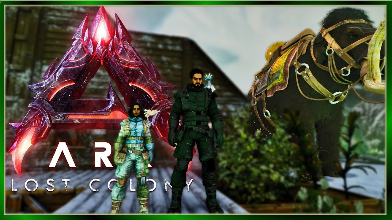 Ark Lost Colony DLC - Farming Loot and Taming Things!