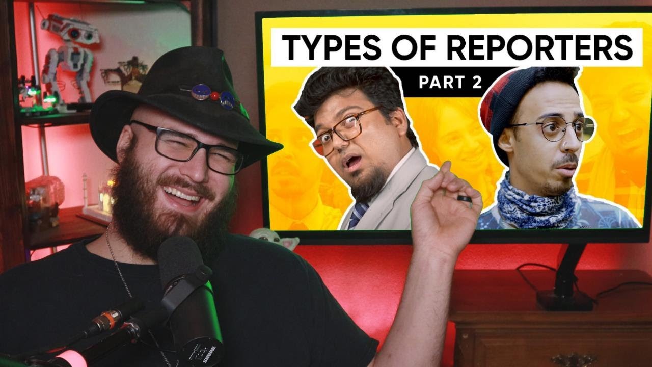 American Reacts to : Types Of News Reporters (Part 2) Jordindian