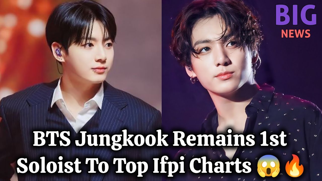 BTS Jungkook remains 1st Soloist to Top Ifpi charts 😱🔥