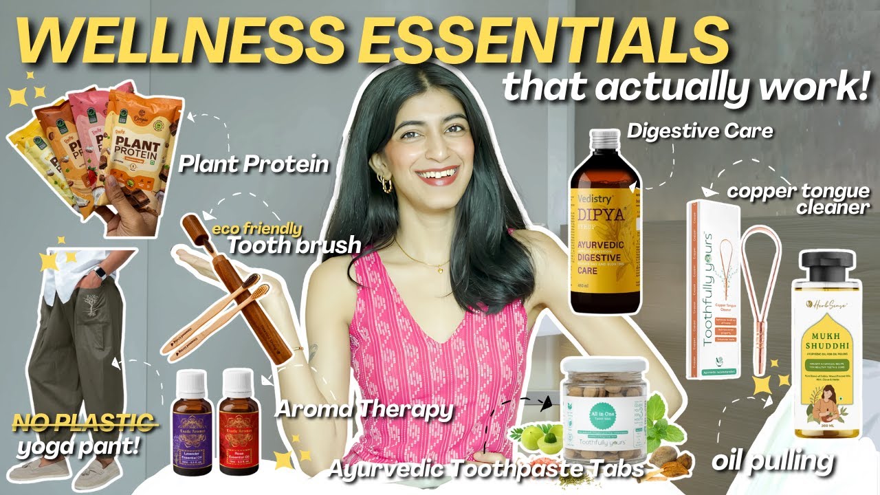 Everyday Wellness Products Worth Trying (Tried & Tested!)✨ | Radhika Jagtap