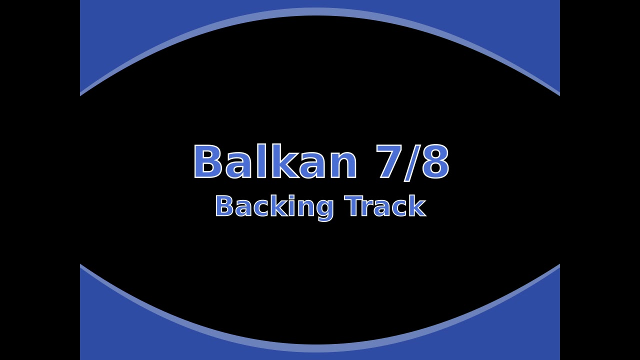 Balkan Style 7/8 Backing Track in A Phrygian Dominant