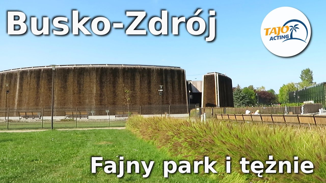 Busko-Zdrój - Dobre miejsce na jednodniową wycieczkę Tężnie robią wrażenia Ładny park miłe wiewiórki