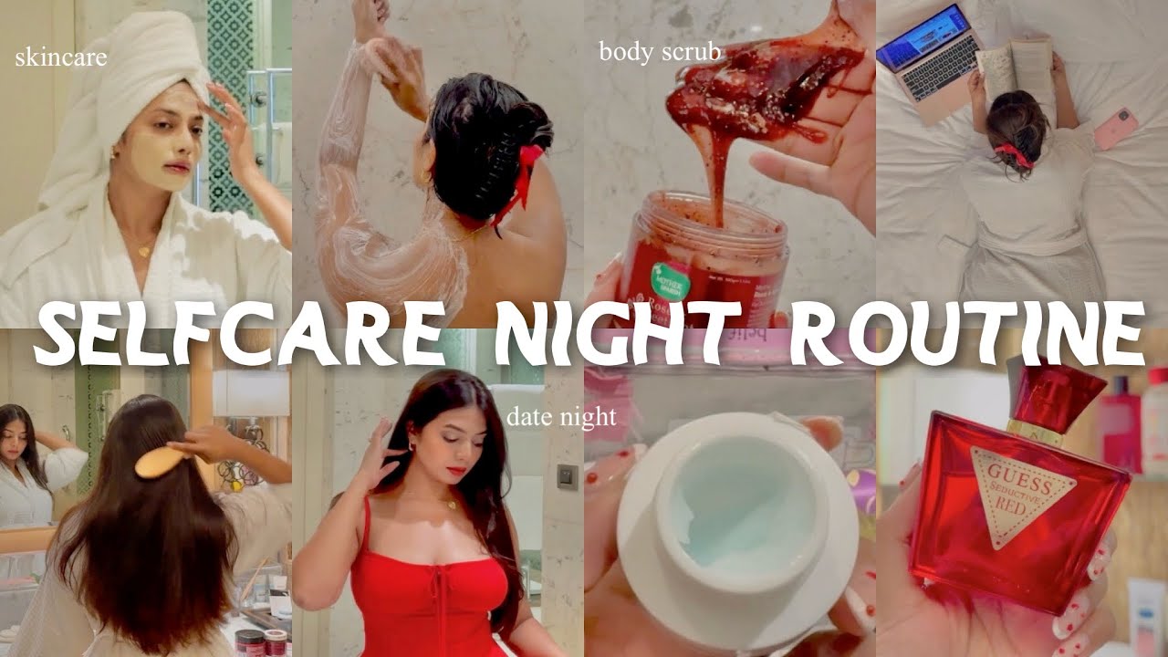 𐙚 Self care routine ₊˚⊹ᰔ ྀི(hotel edition) shower routine, skincare routine & more #selfcareroutine