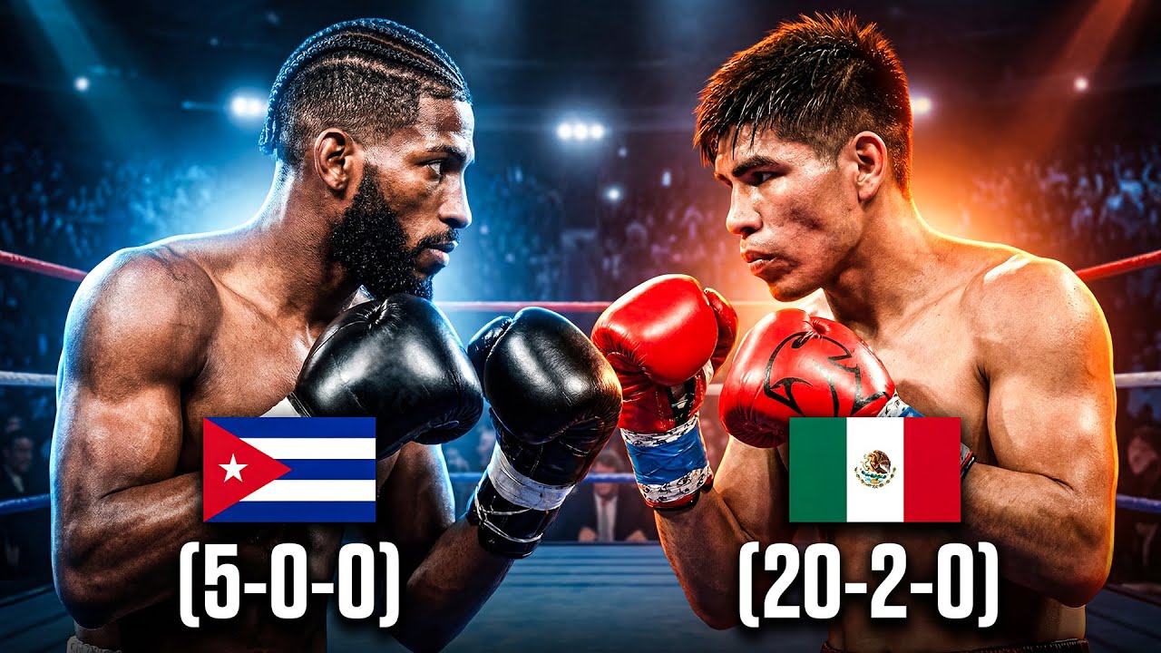 Техника против силы! Энди Круз (CUB) vs Омар Сальсидо (MEX) | Хайлайты боксёрского боя