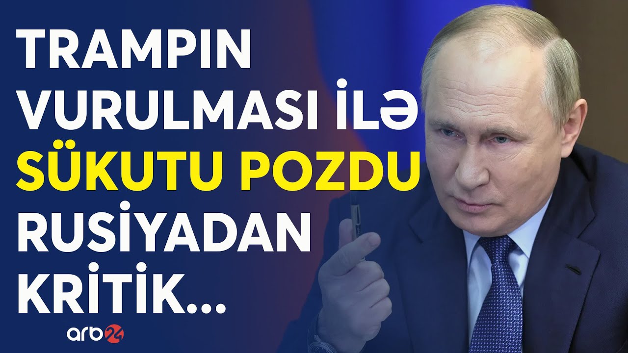 SON DƏQİQƏ! Moskvadan  ABŞ-dəki hadisələrə kritik açıqlama - Trampın vurulmasında sirli detallar...