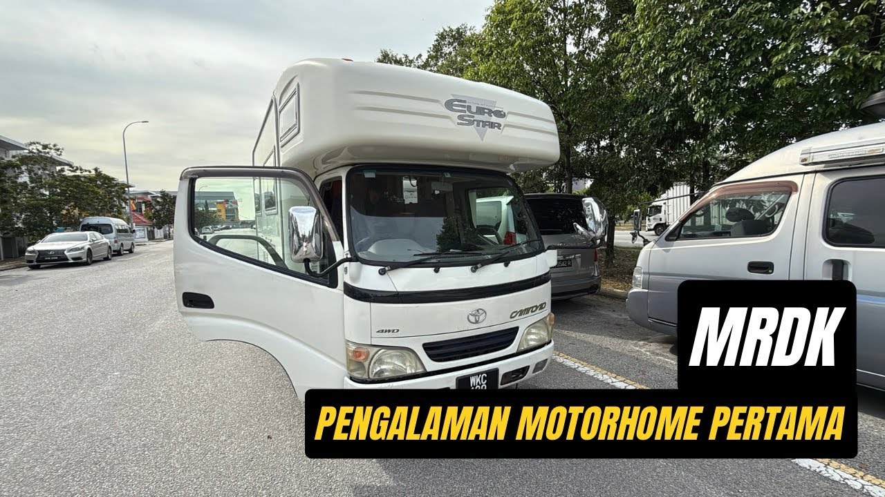 MRDK Jalan-jalan naik motorhome kali pertama, berapa kos?