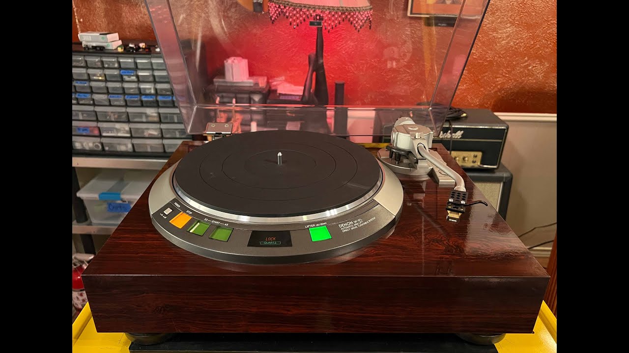 Denon DP-57L Recapped & Restored!!  683