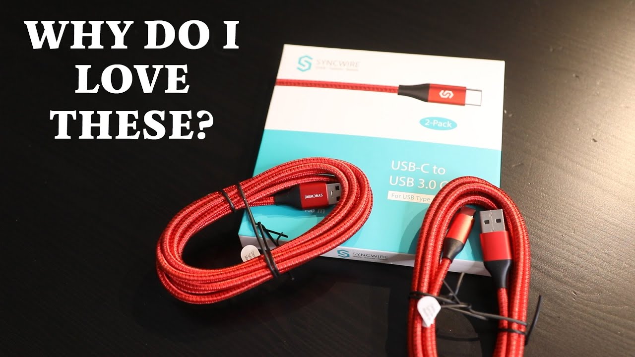 USB Type C Cable, Syncwire USB 3.0 Fast Charging & Sync Nylon Braided - Review