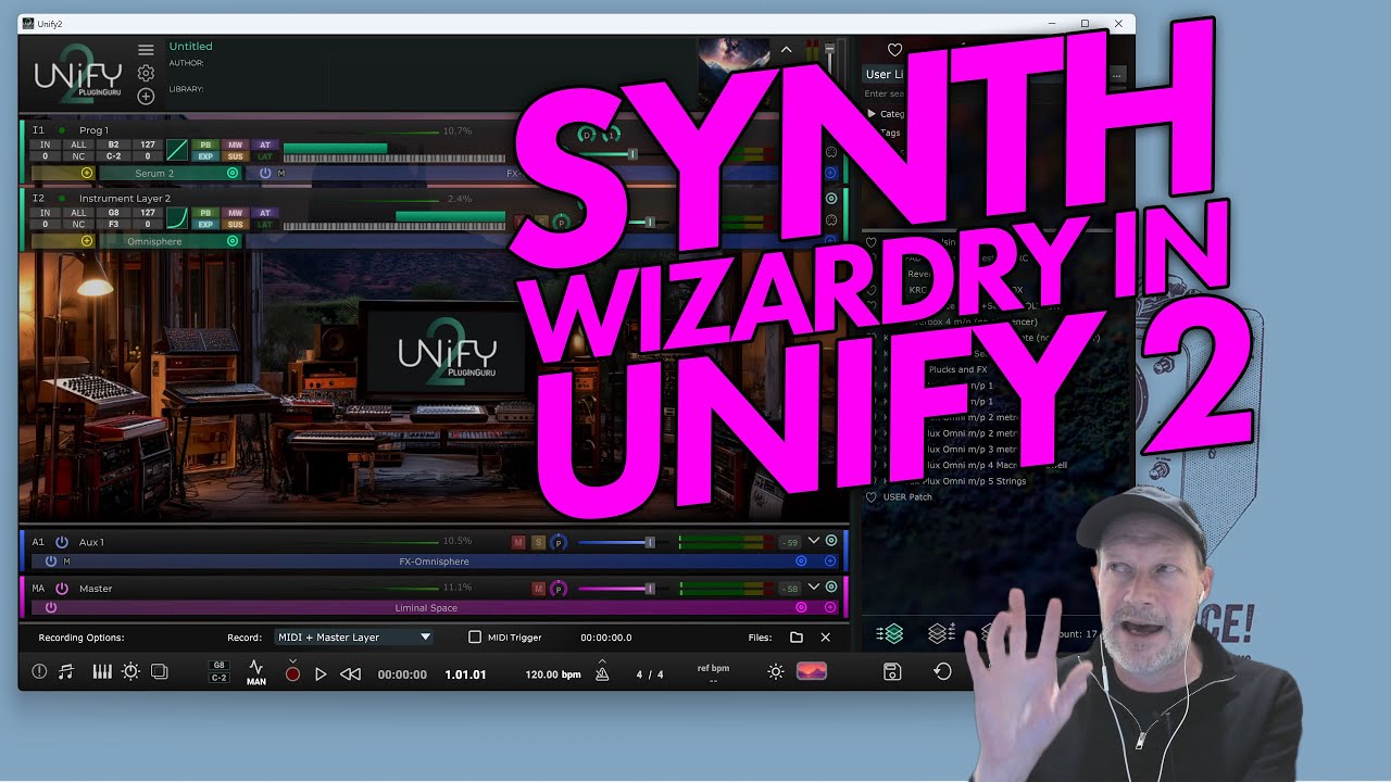 Волшебство синтезатора в Unify 2: обзор, рецензия и идеи патчей для «Meta Synth» от PlugInGuru