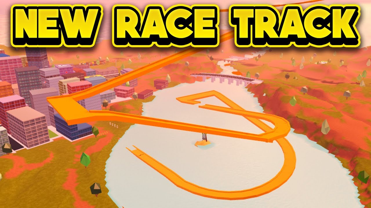 NEW RACE TRACK UPDATE IN JAILBREAK! (ROBLOX Jailbreak)