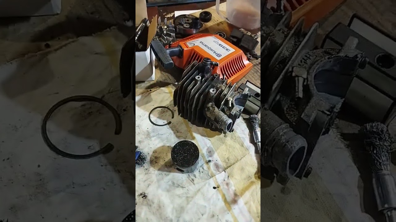 #rpgarażowo. Removing carbon deposits from the piston and cylinder. My methods.