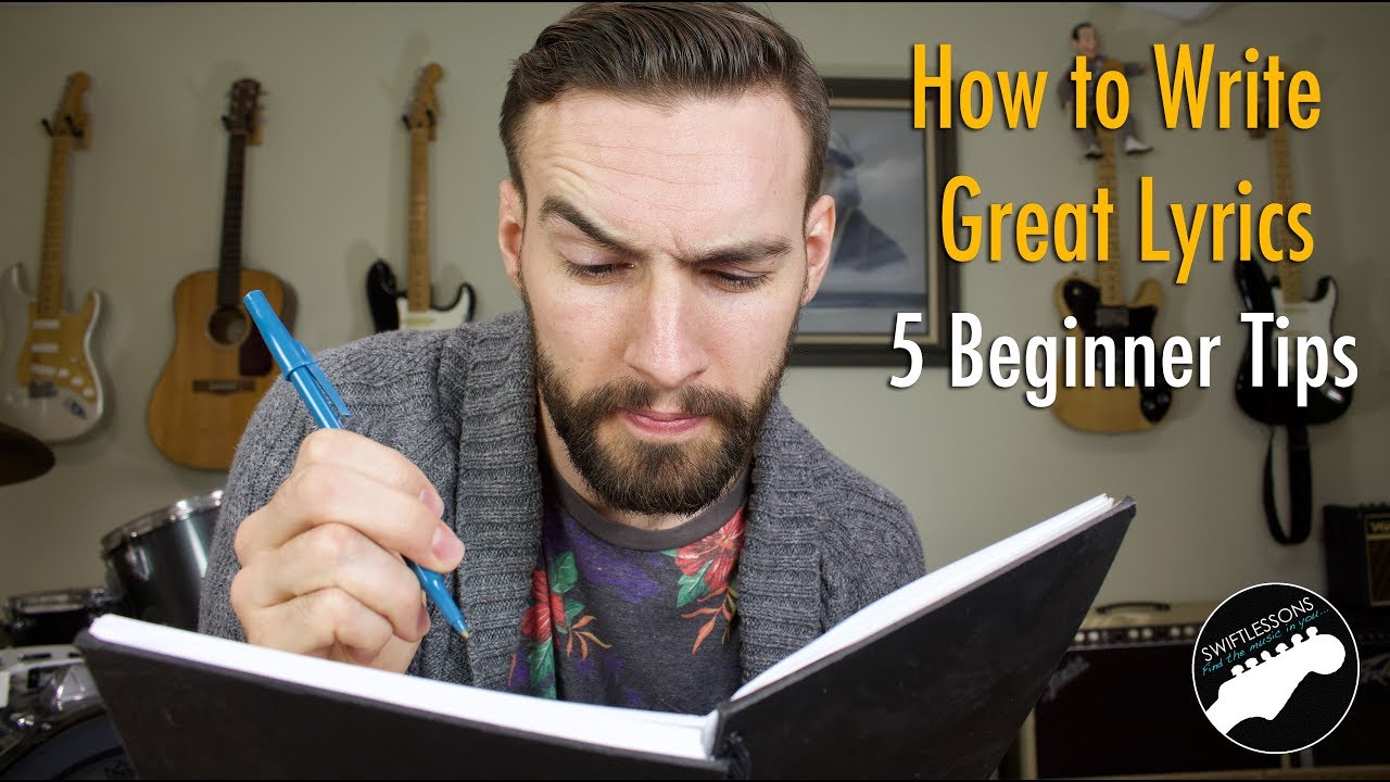 How to Write Great Lyrics - 5 Tips for Beginners!