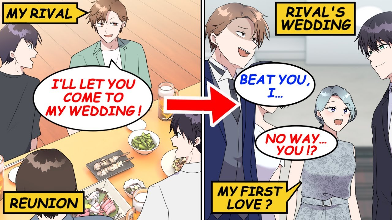 My cocky rival invited me to his wedding… but the bride’s sister was my first love!? [Manga]