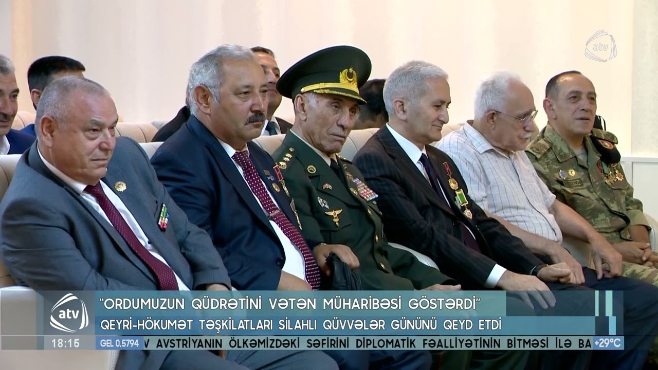 Qeyri-hökümət təşkilatları Silahlı Qüvvələr Gününü qeyd etdi
