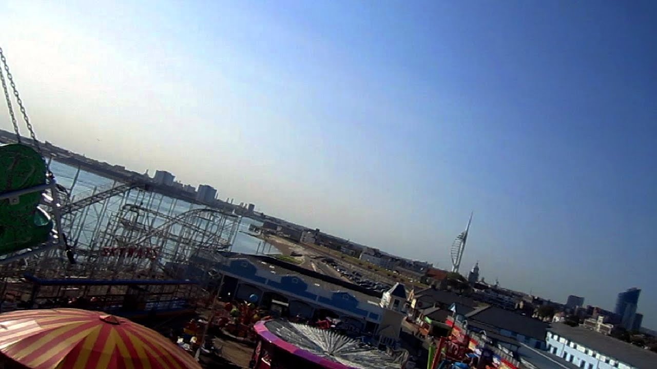 Swing Tower on-ride HD POV Clarence Pier