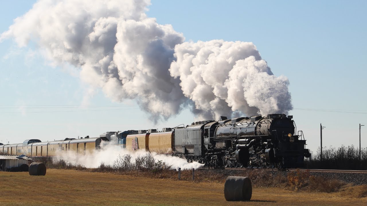 Chasing UP 4014 from Hearne to Palestine, TX- November 9, 2019
