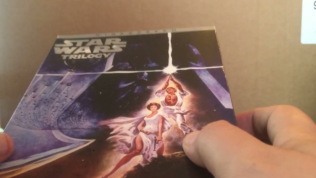Star Wars Blu Ray DVD VHS Collection