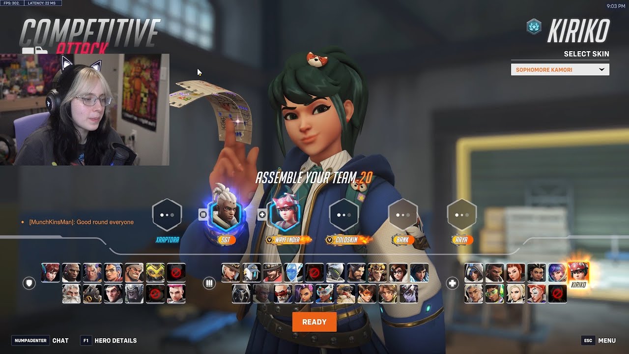 22K Heals! Aspen Insane Kiriko + Baptiste Season 17 Top 500 Overwatch 2 Gameplay