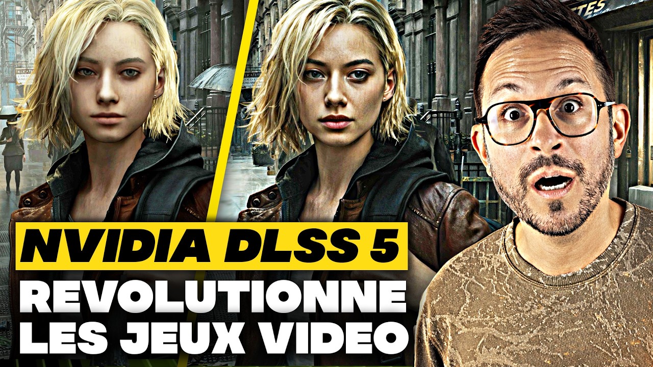 DLSS 5 🤯 NVIDIA RÉVOLUTIONNE les GRAPHISMES de JEU VIDÉO !!!