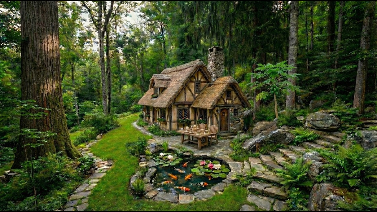 Step Inside a Fairytale Forest Cottage | Cozy Woodland Home Tour