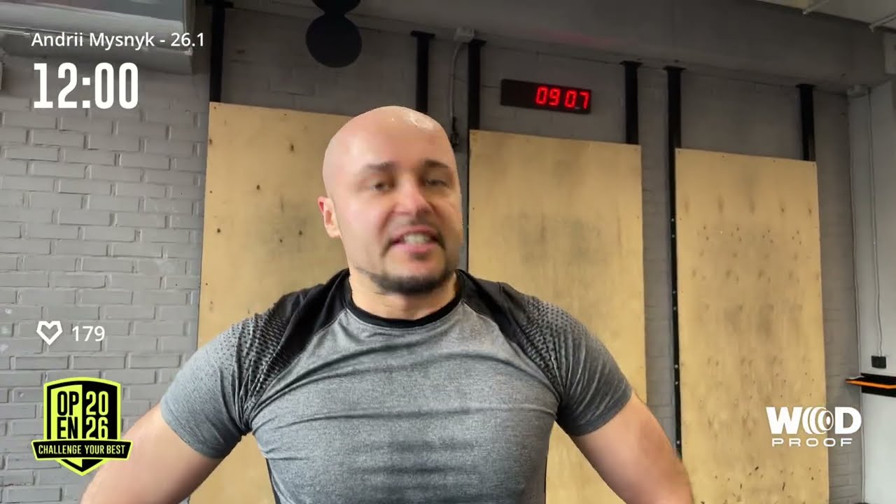 Andrii Mysnyk - CrossFit Open 26.1