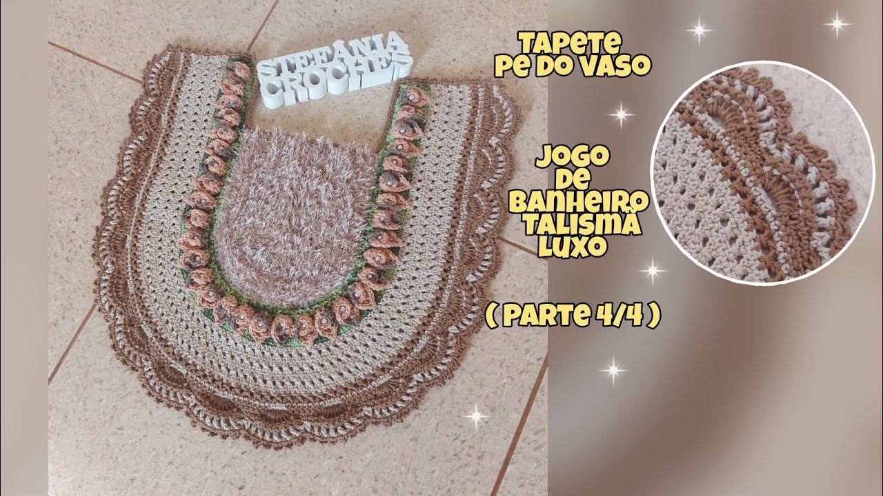 Tapete Pé do Vaso / Talismã Luxo ( Parte 4 )