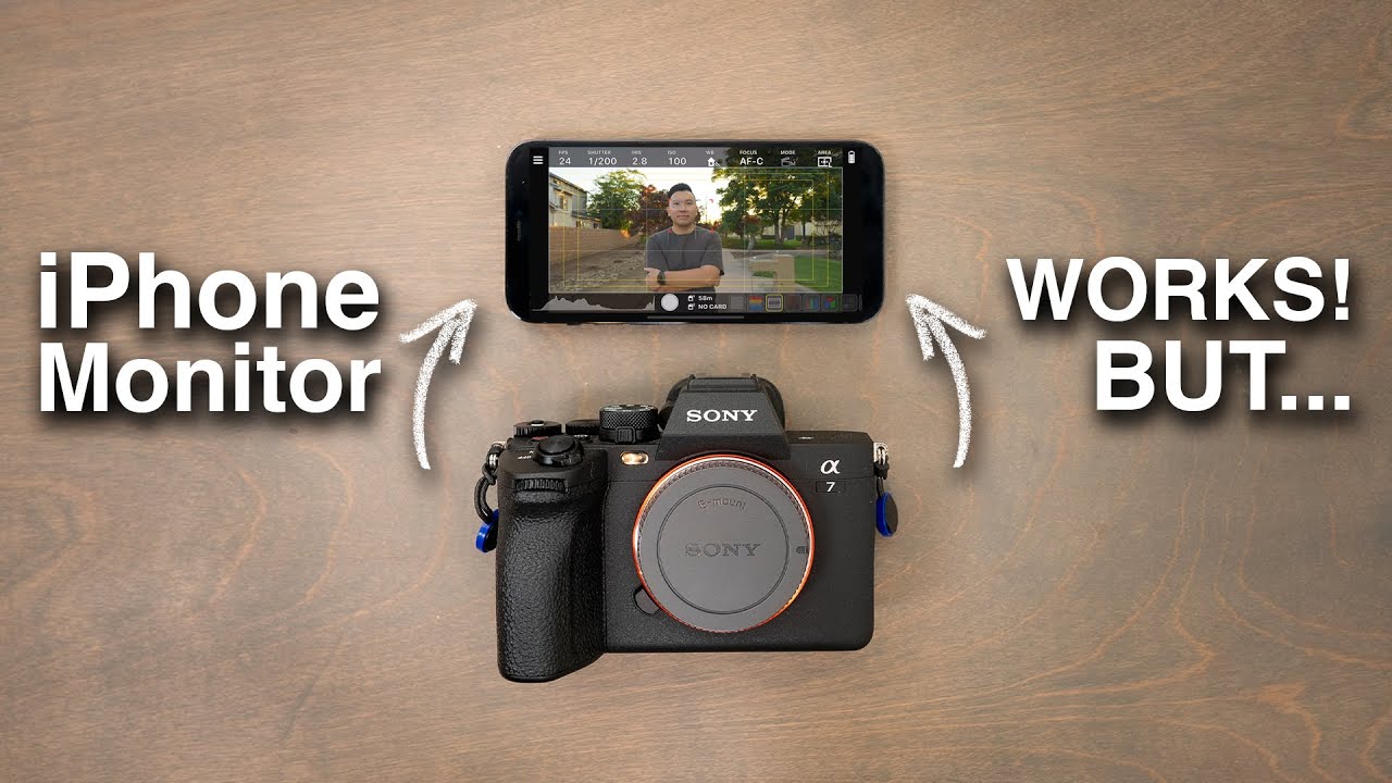 You CAN use an iPhone as a Camera Monitor but...