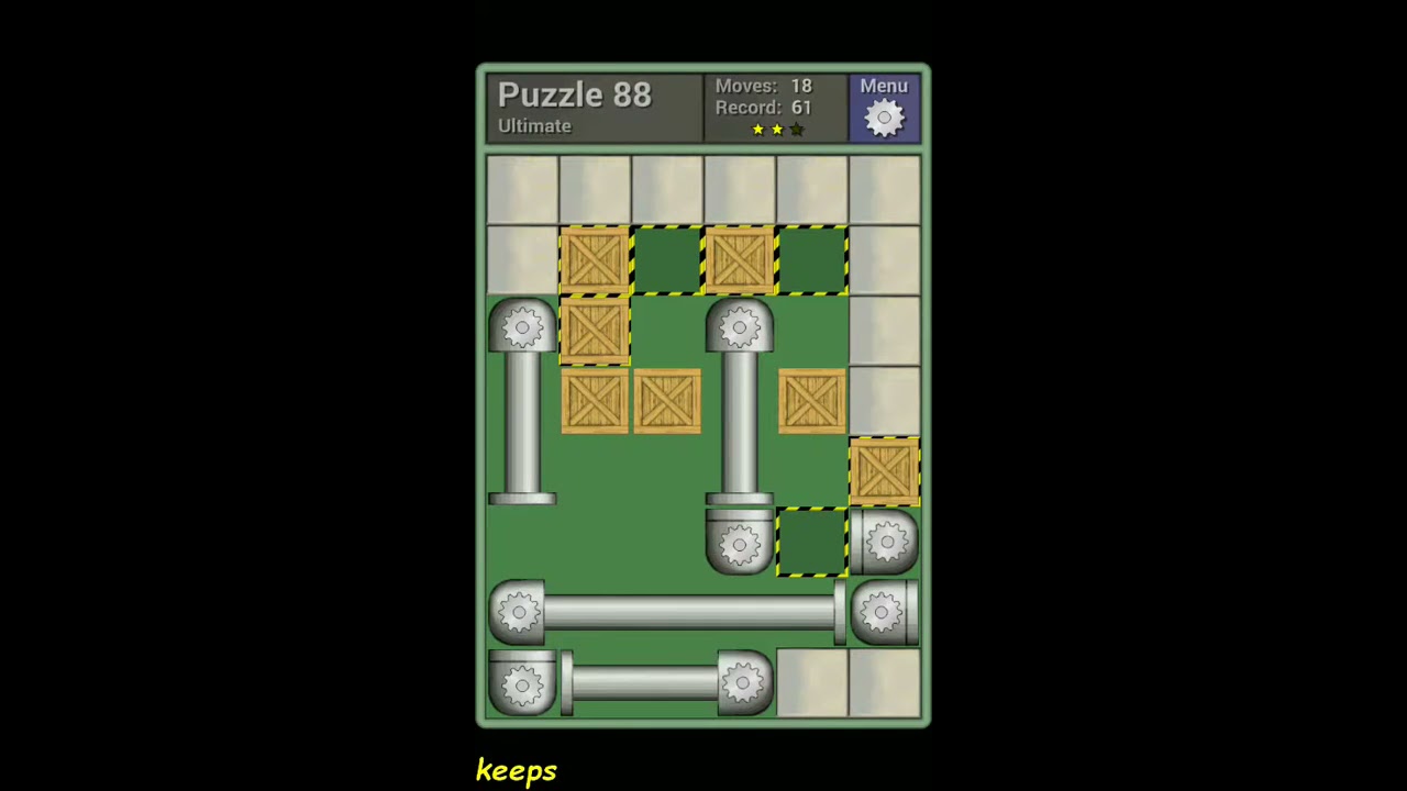 Pushing Machine (Ultimate) Level Puzzle 88 - Perfect Solution