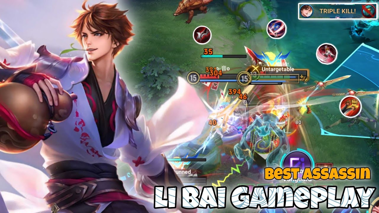 Li bai Jungle Pro Gameplay | Best Hit And Run Champ | Honor of Kings HoK KoG