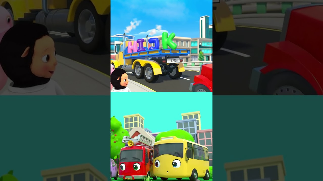 🚗🔤 Can You Name the ABC Vehicles with Buster?  #fun #kids #buster