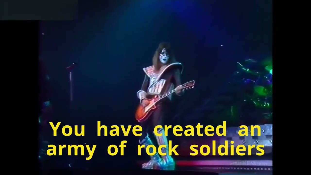 Tribute To Ace Frehley - Echoes of the fire By Jack