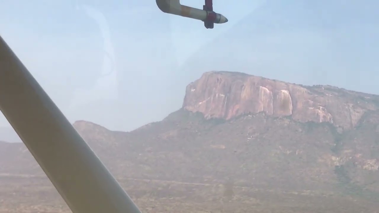 Mt Ololokwe aerial view