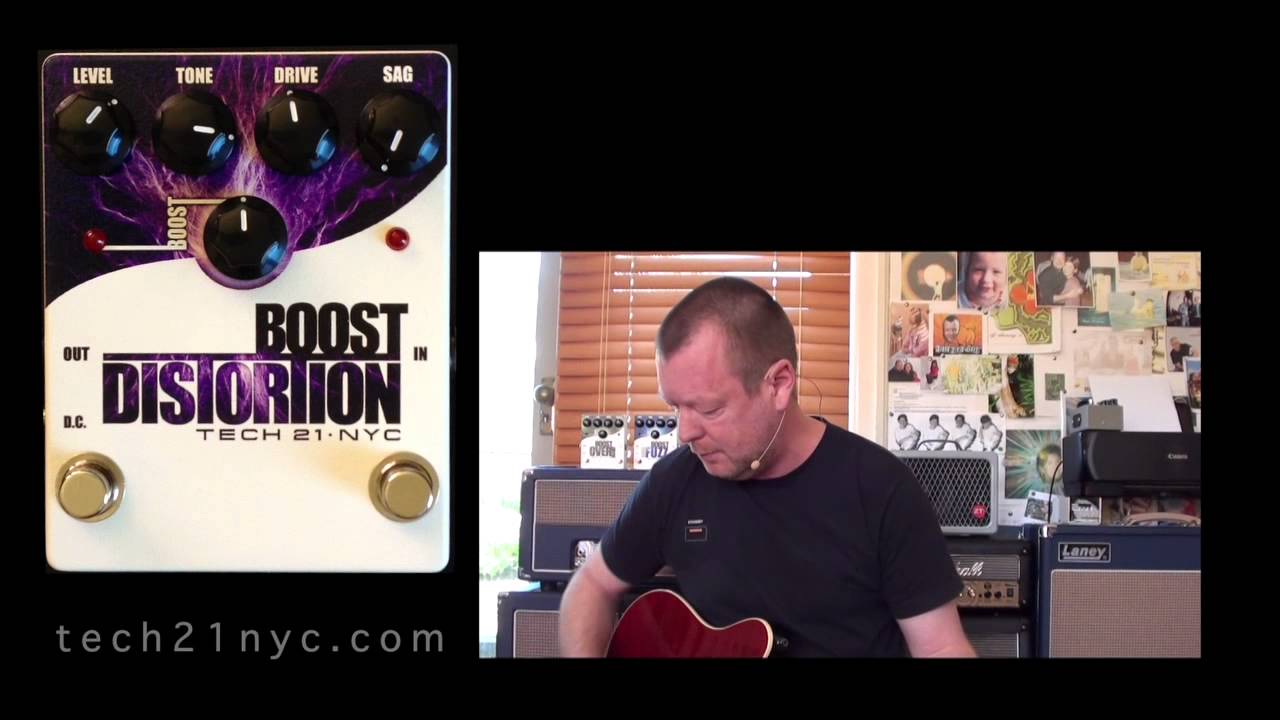 Tech 21 Boost Distortion