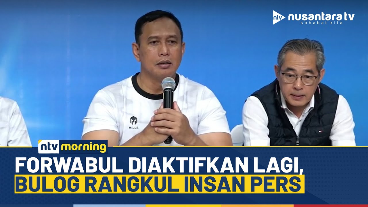Dirut Bulog Ahmad Rizal Resmi Aktifkan Kembali Forum Wartawan Bulog | NTV MORNING