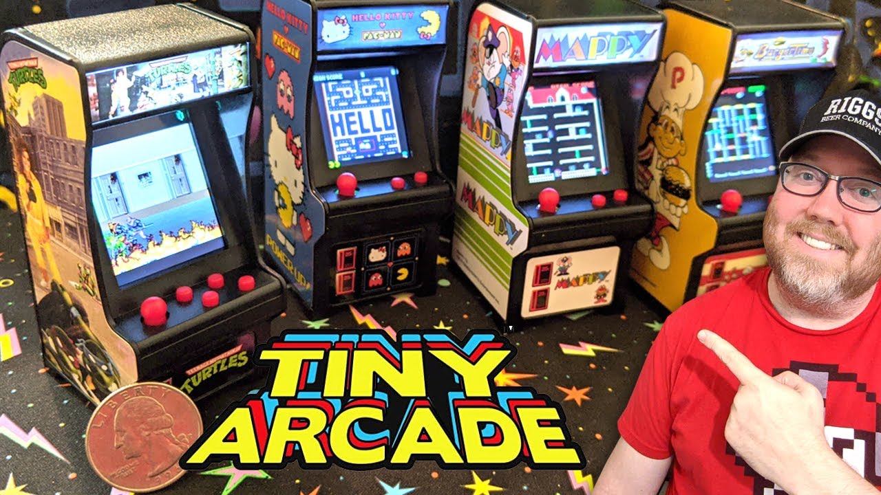 These Tiny Arcades are also Keychains!