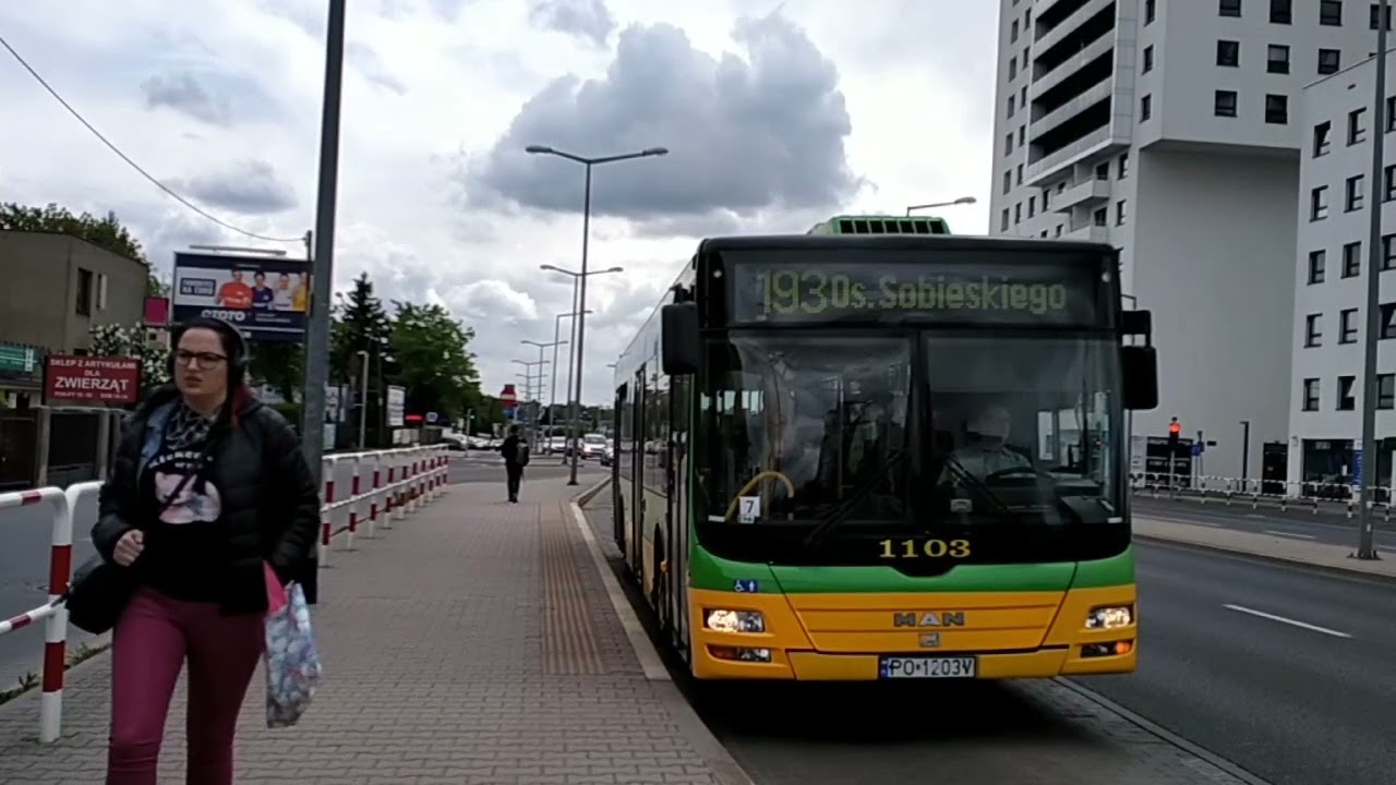 Autobusy w Poznaniu.Wiosna 2021.