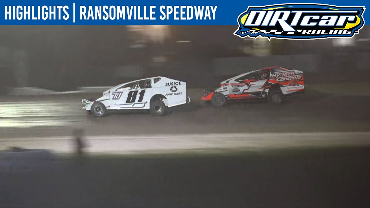 DIRTcar Sportsman Modifieds Ransomville Speedway July 6, 2021 | HIGHLIGHTS