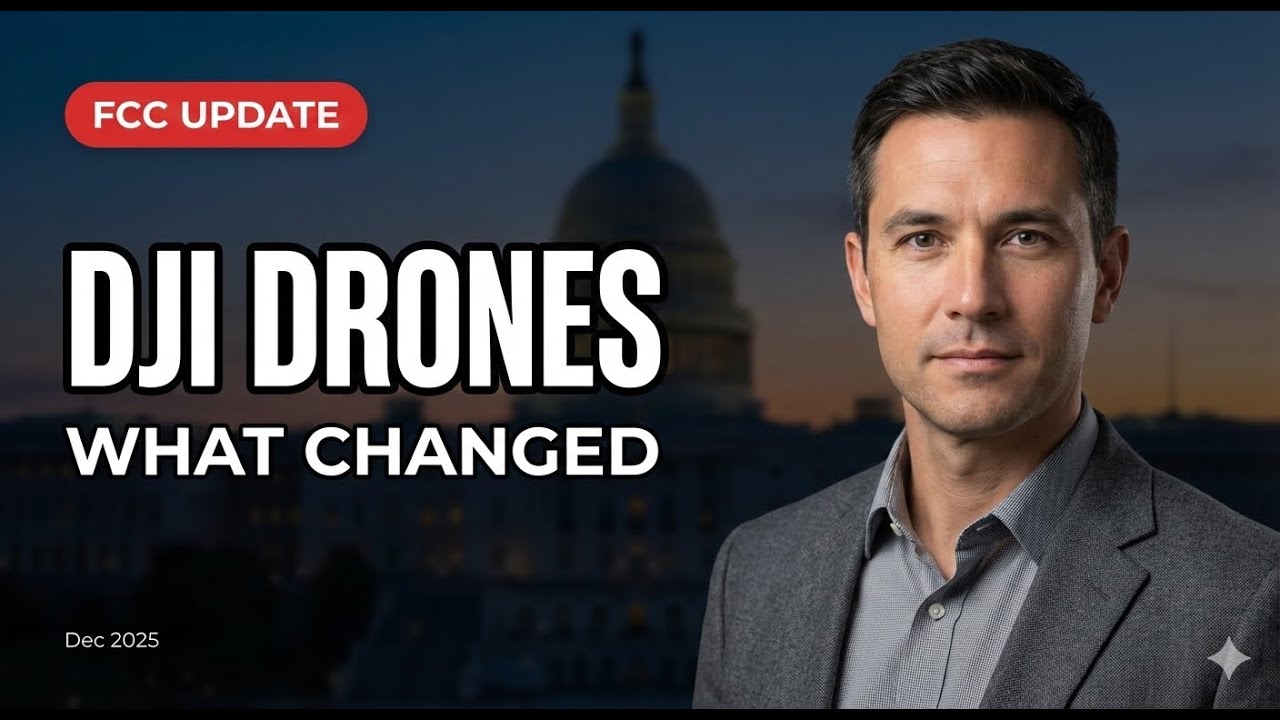 DJI Drone Ban Explained: What Changed and What Didn&rsquo;t (FCC Update)